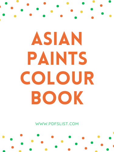 Asian Paints Colour Book PDF