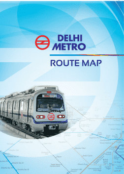 Delhi Metro Rail Corporation Updated Map PDF Download 1080p HD quality