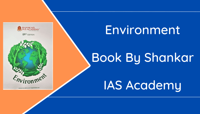 Environment Book By Shankar IAS Academy